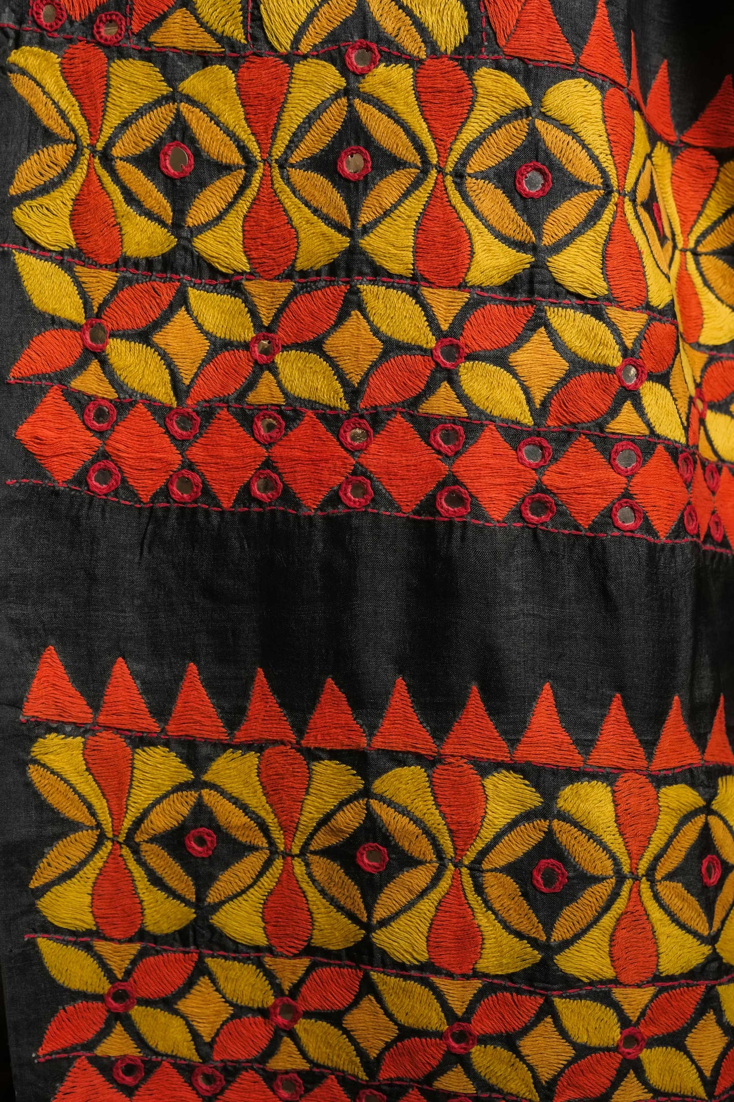 Black Tussar Silk Saree
