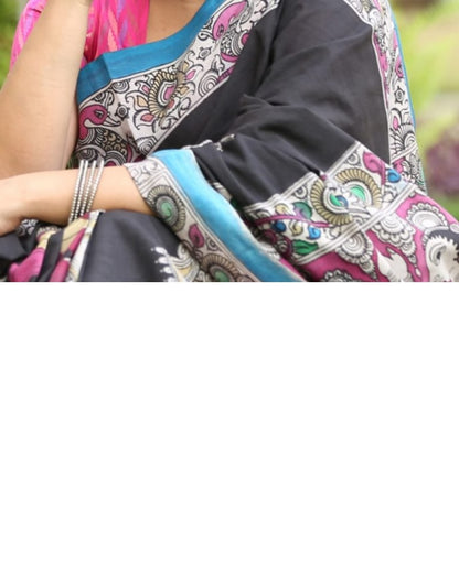 Kalamkari Saree (Malmal)