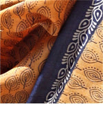 Load image into Gallery viewer, Rust Tussar Leaf Pattern Dupatta
