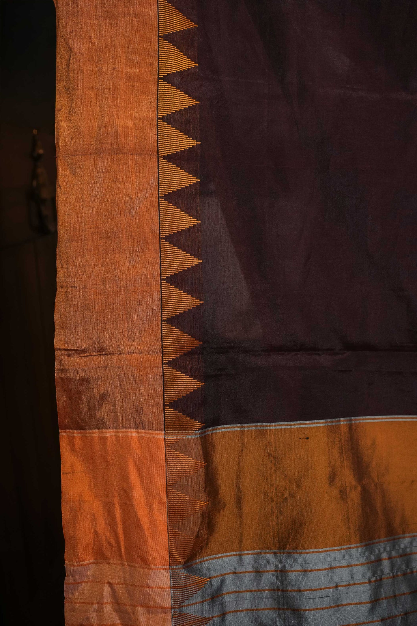 Brown Irkal Saree