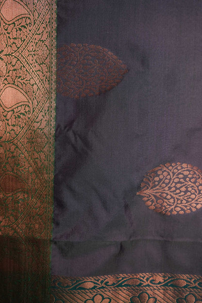 Wine Soft Silk Saree