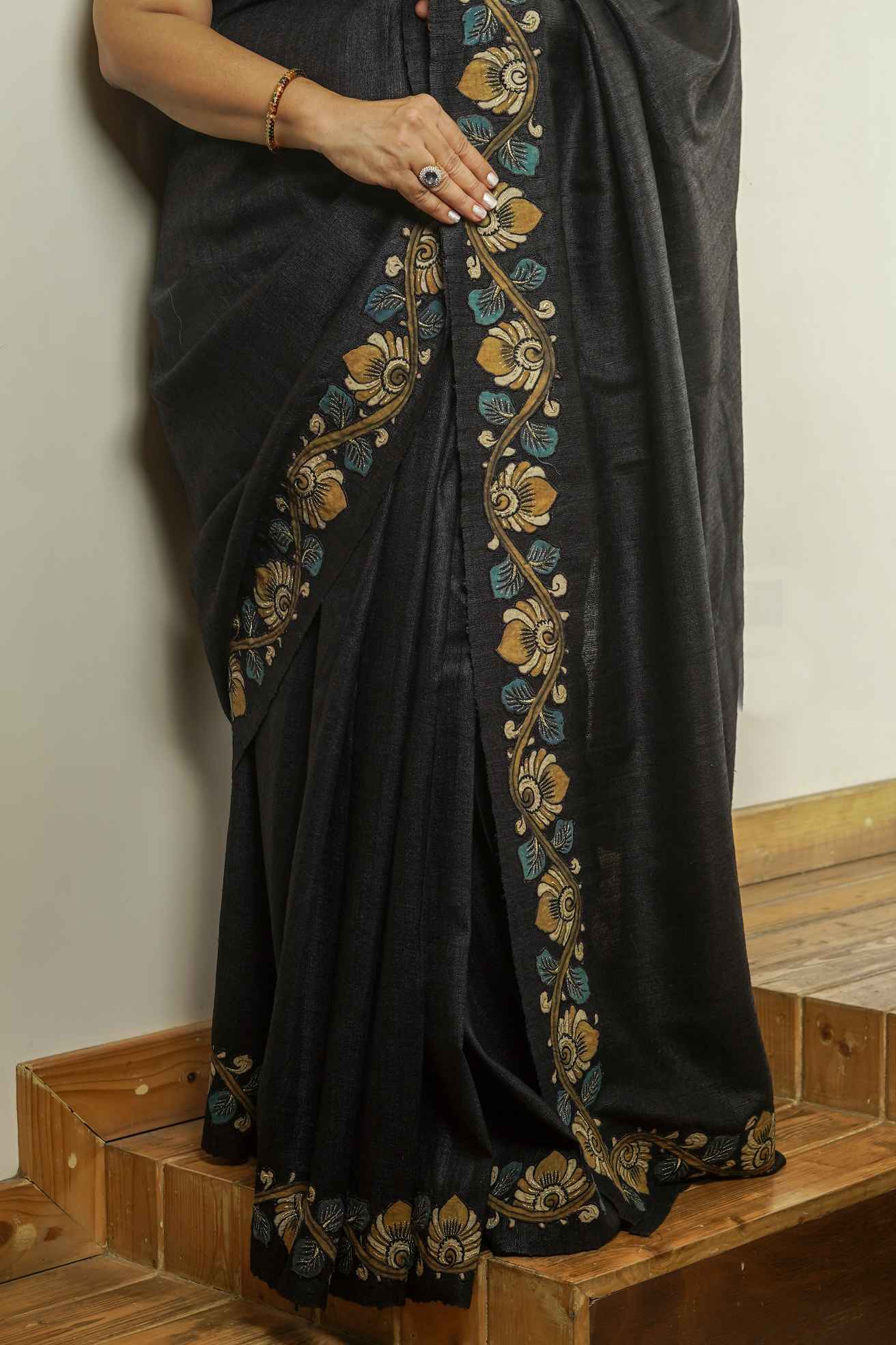 Geecha Kalamkari Saree