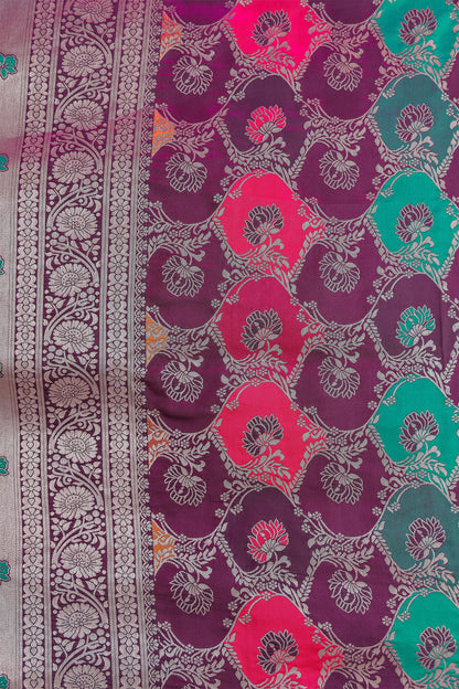 Rangkat Pattern Handloom Silk Saree